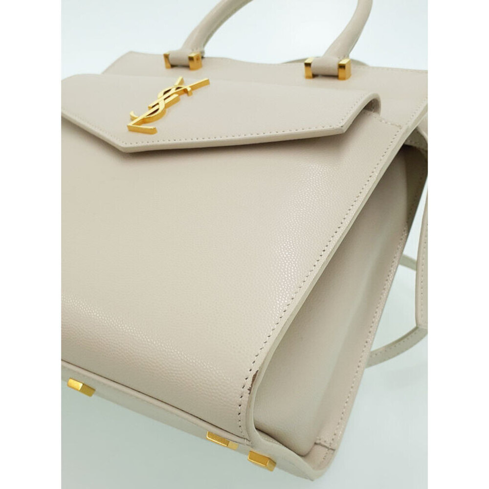 SAINT LAURENT PARIS Uptown 2way Handbag White - Picture 7 of 9